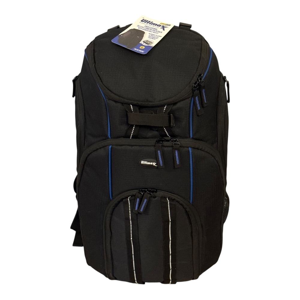 Ultimax‎ Professional Camera Backpack Deluxe with Removable Insert NEW